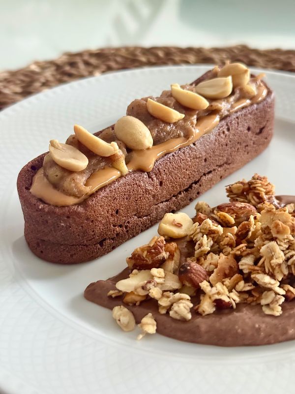 Healthy Snickers-style financier — photo 2