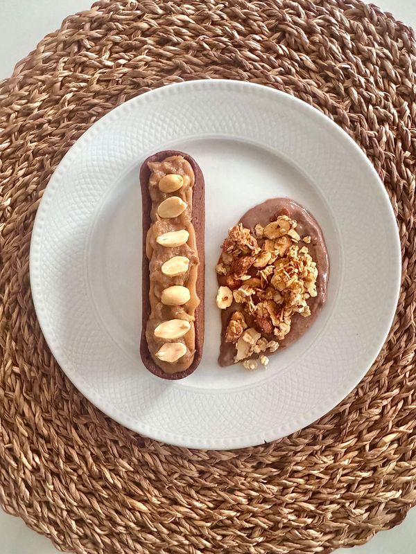 Healthy Snickers-style financier — photo 3