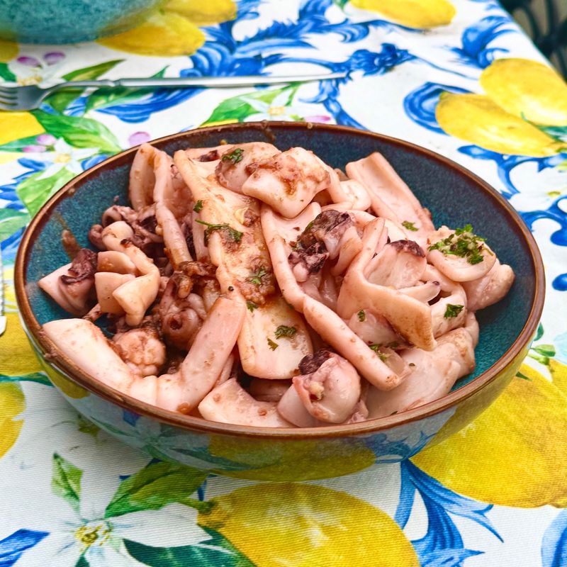 Parsleyed squid salad — photo 2