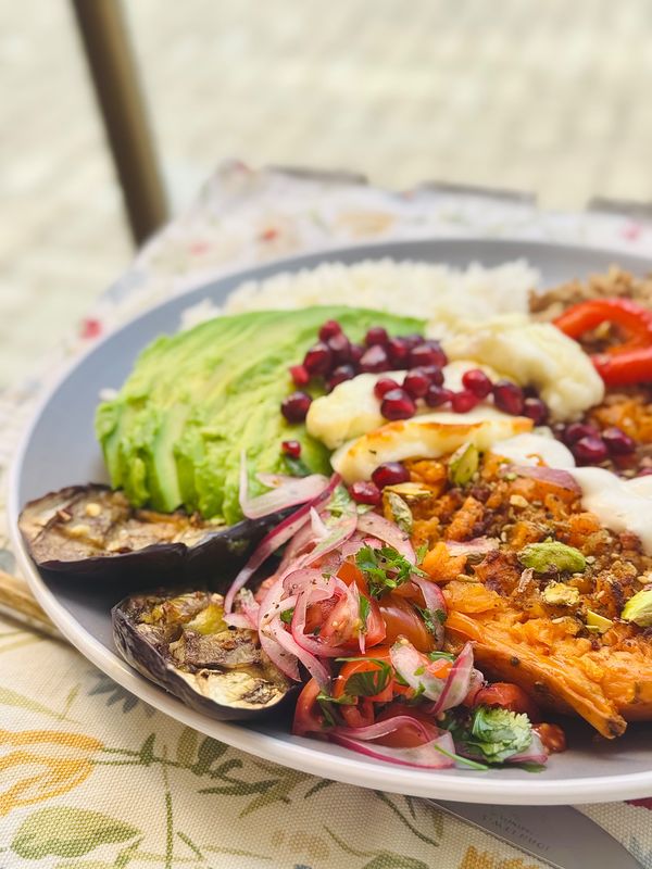 Sweet potato & avocado rice bowl — photo 2