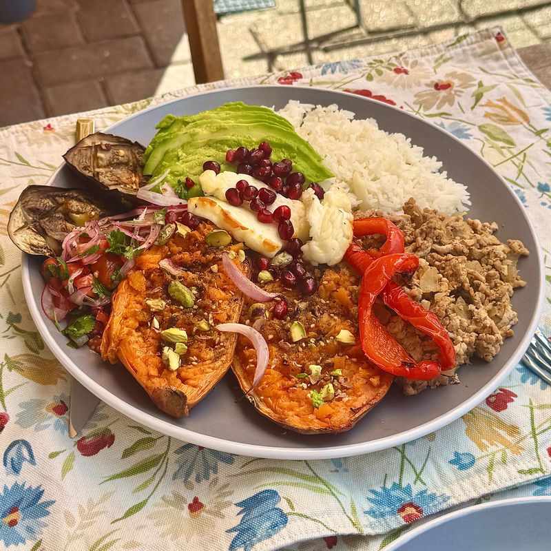 Sweet potato & avocado rice bowl — photo 4
