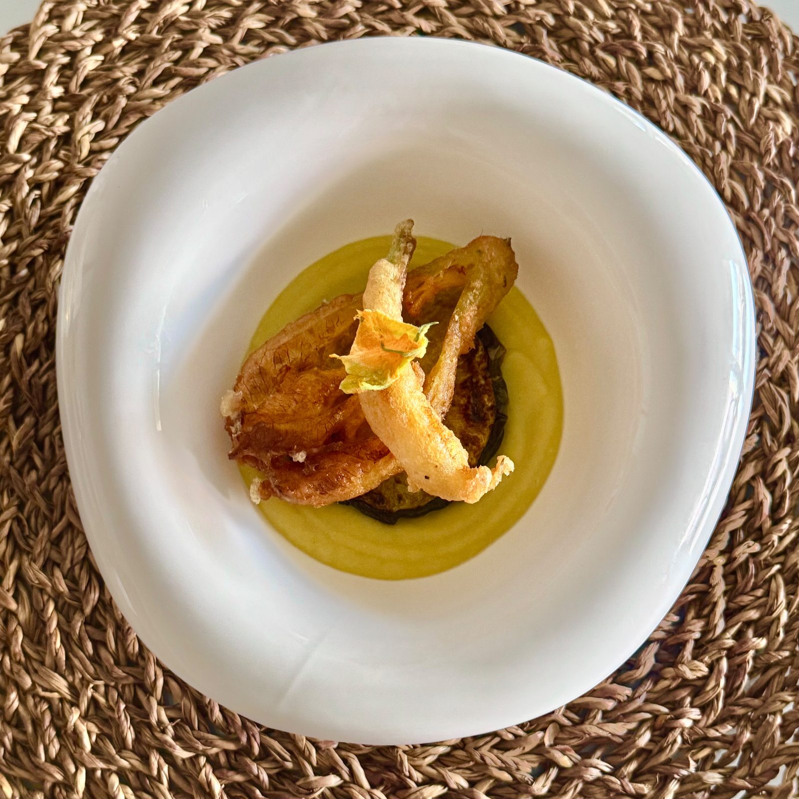 Fried Courgette Blossom