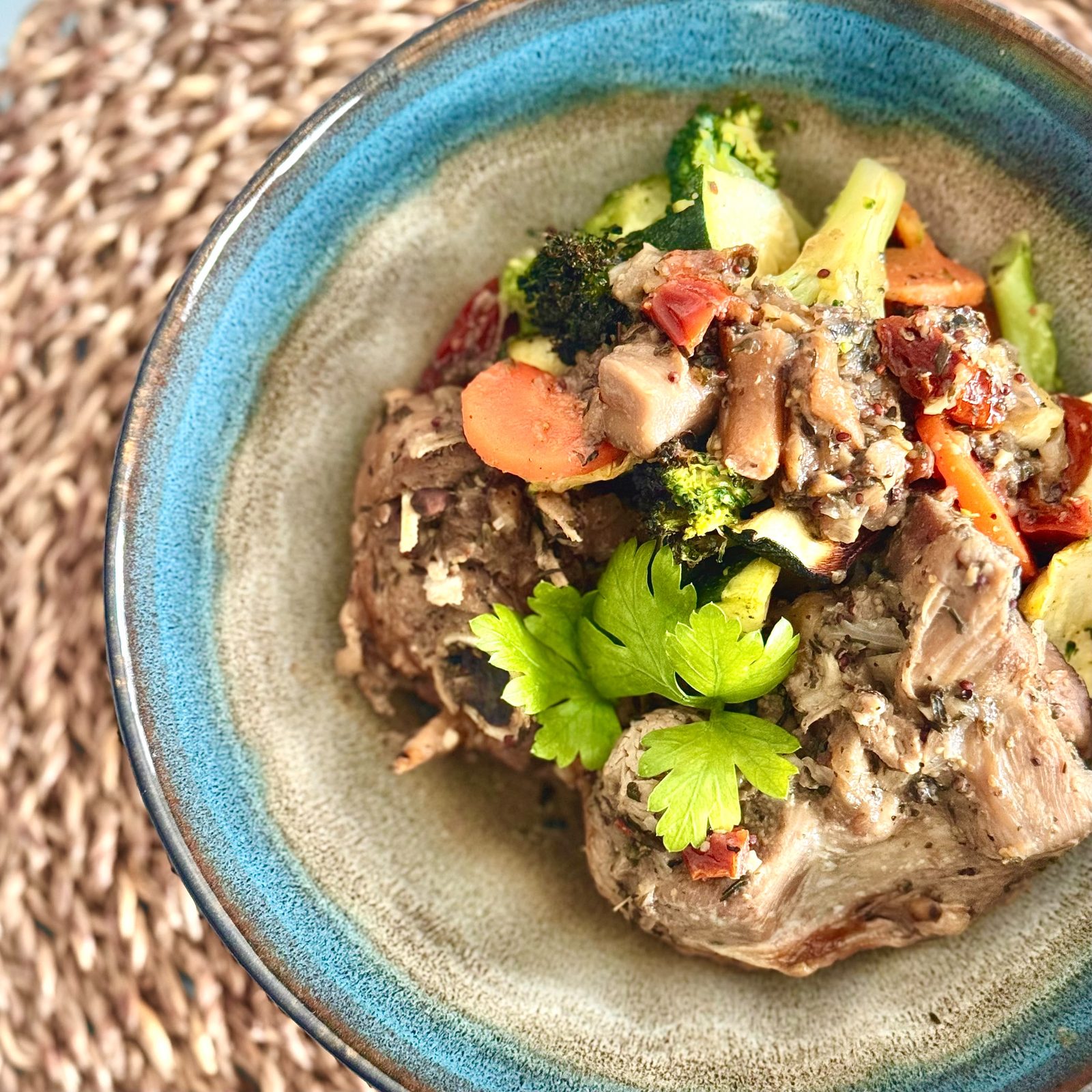 Osso Buco with Roast Vegetables